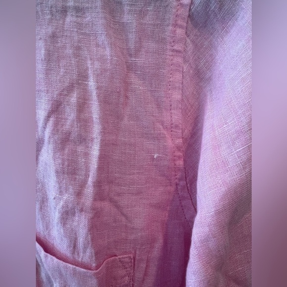 Lilly Pulitzer Sea View Linen Button Down Top NWT - Picture 6 of 16